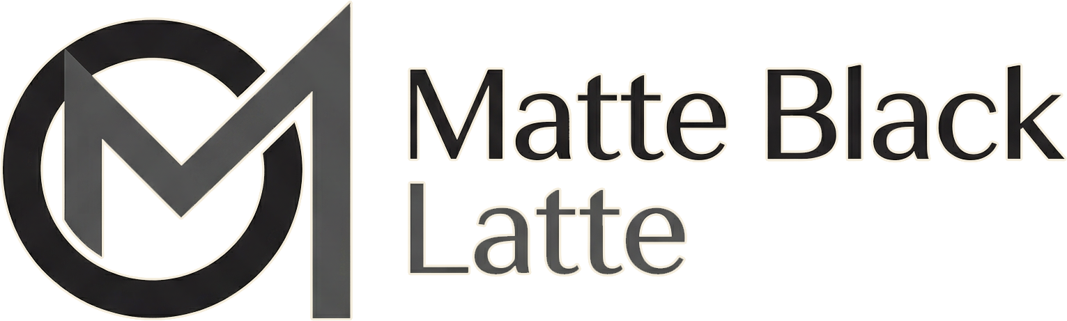 Matte Black Latte
